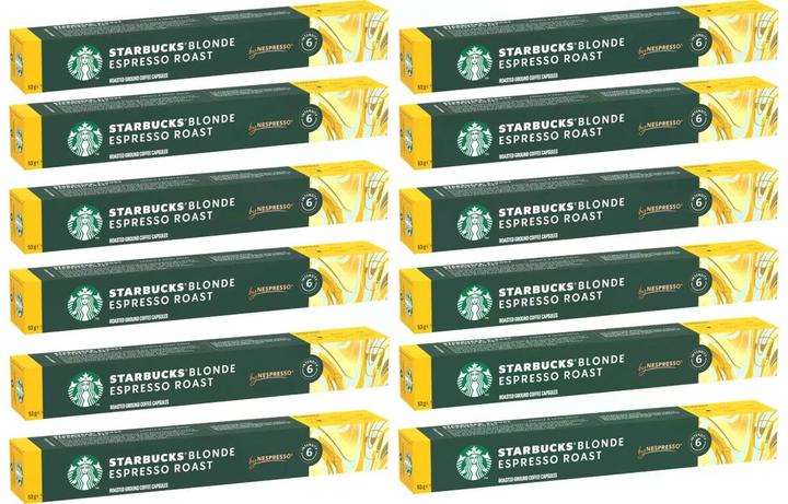 Actual product image Starbucks Blonde Espresso Roast (120 x Port.)