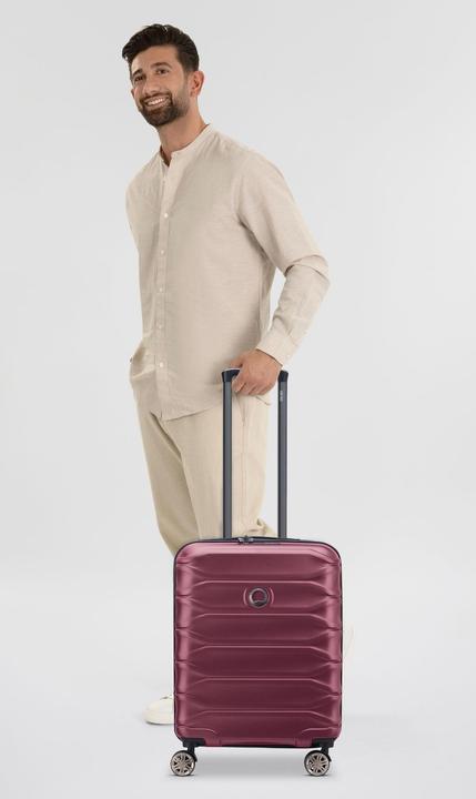 Actual product image Delsey Meteor 4 Rollen Kabinentrolley 55 cm mit Dehnfalte (46 l, Hand luggage (up to 50 litres))
