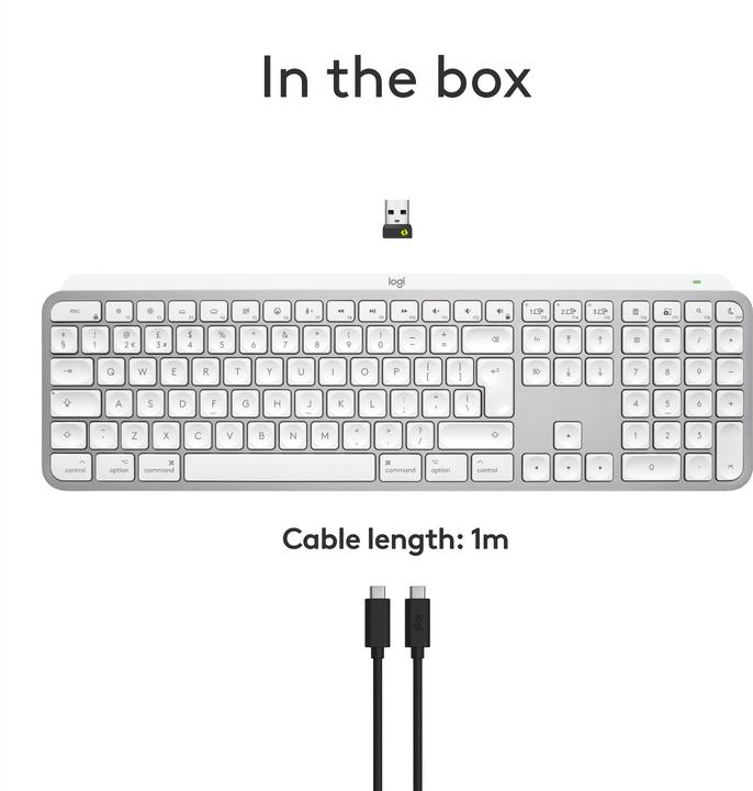 Produktbild Logitech MX Keys S for Mac (CH, Kabellos)