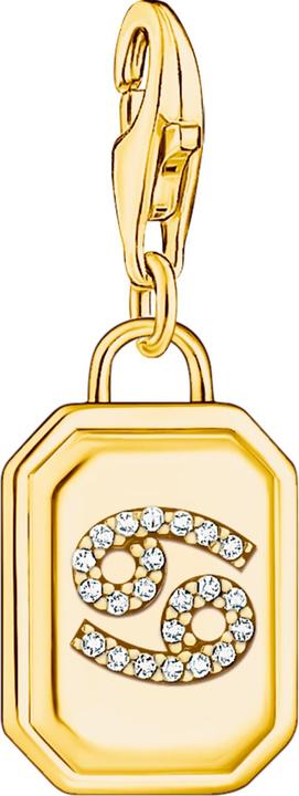 Thomas Sabo Charm Sterling Silver (750 Gelbgold Vergoldung, 925 Sterlingsilber)