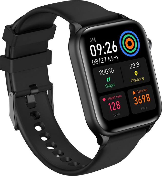 Productafbeelding Riversong smartwatch Motive 9E ruimte grijs SW905 AMOLED