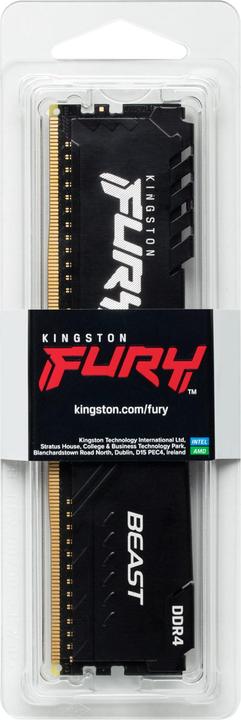 Image du produit Kingston FURY Beast (1 x 32GB, 3200 MHz, RAM DDR4, DIMM)