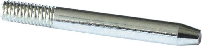 Actual product image Schösswender House number 9 - height 120 mm, with 2 M5 threaded cams, stainless steel