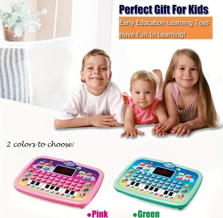 Produktbild Activity Board Kinder-Tablet, Kleinkind-Lernpad mit LED-Bildschirm, frühe Entwicklung, interaktives elektronisches