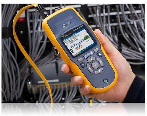 Actual product image Netscout LinkRunner AT 2000 Network Auto-Tester (fibre + b/w
