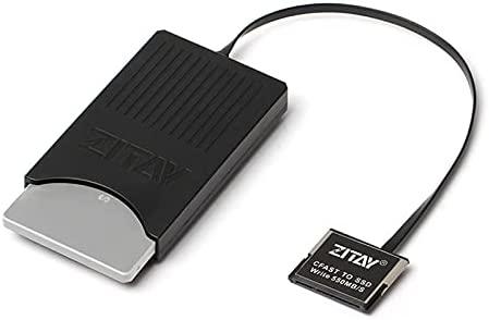 Actual product image Zitay CFast 2.0 to 2.5 inch SSD adapter