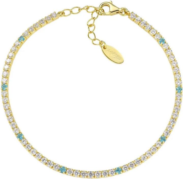 Immagine prodotto Amen Bracciale da tennis (19 cm, Argento 925)