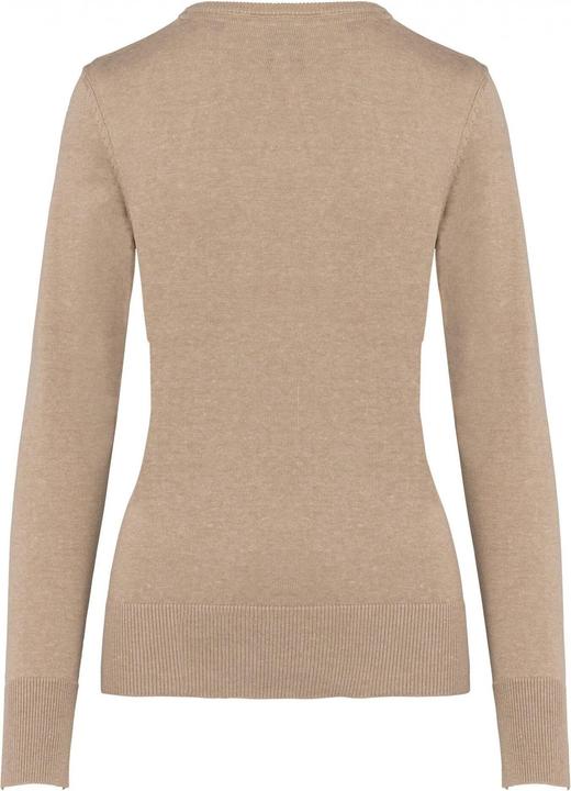 Actual product image Kariban Women's v-neck sweater (M)
