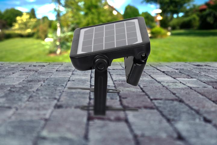 Actual product image Century LED PROJECTOR DVERSO SOLAR SLIM SEN. 5W 500LM 4K DVS-059040 (500 lm, IP65)