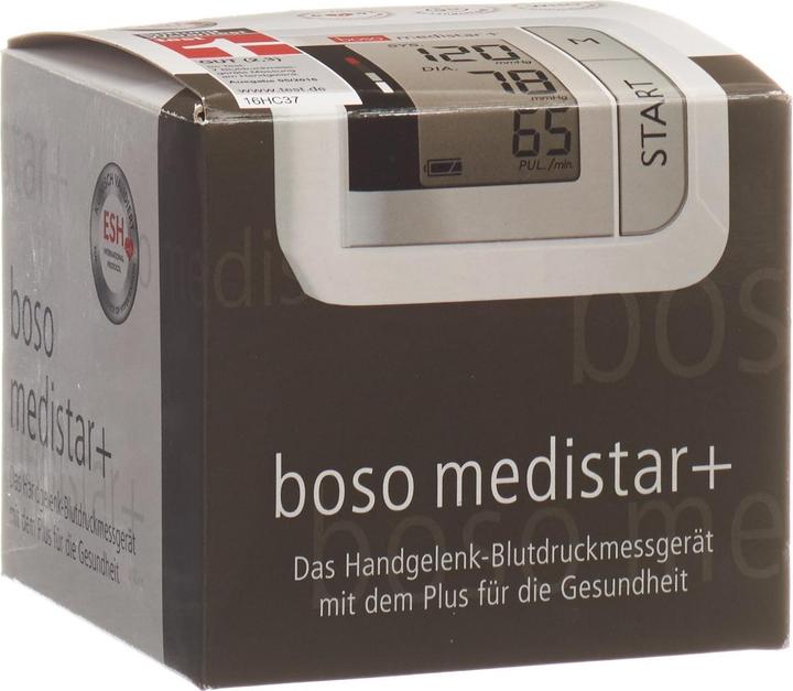 Immagine prodotto Boso Medistar+ misuratore di pressione da polso (Misuratore di pressione sanguigna da polso)