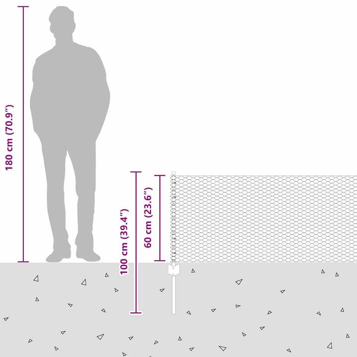 Produktbild VidaXL Gartenzaun