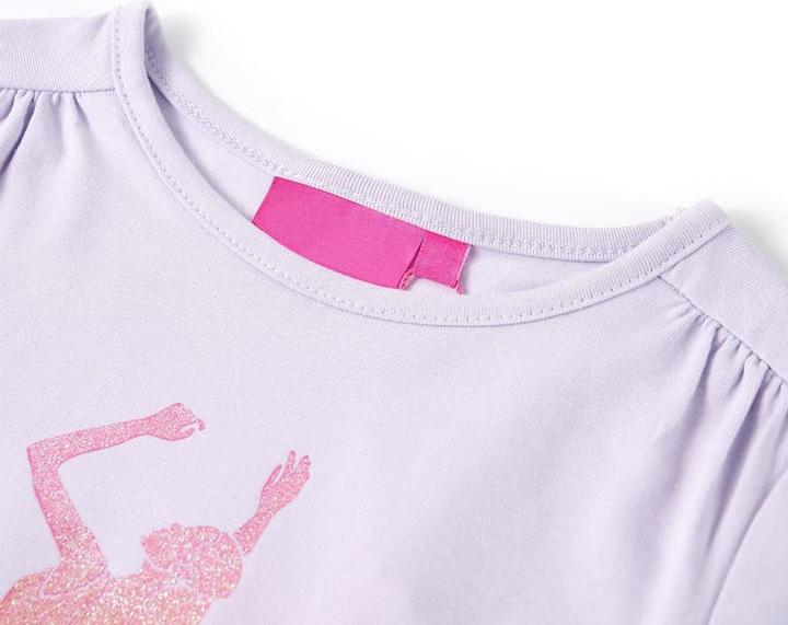 Immagine prodotto VidaXL Camicia da bambino a maniche lunghe lilla chiaro 92,Materiale: 95 % cotone. 5 (92)