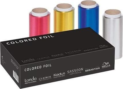 Produktbild Wella Alufolie bunt 4er 20µm