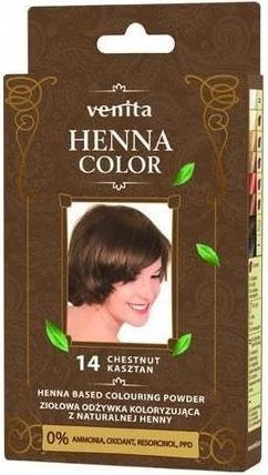 Image du produit Venta Venita Henna Color Hair Dye 14 Chestnut 25ml (14 Rainure en châtaignier)