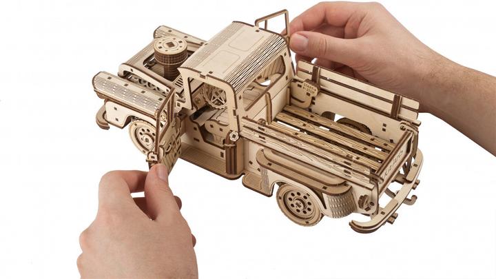 Actual product image Ugears Pick-up Lumberjack