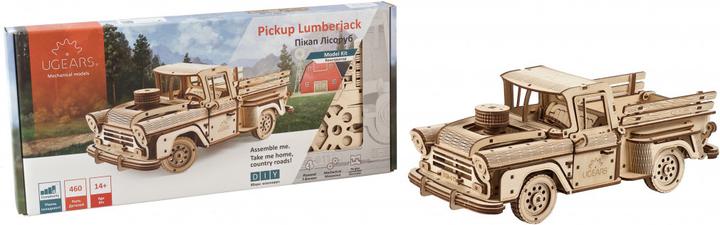 Actual product image Ugears Pick-up Lumberjack