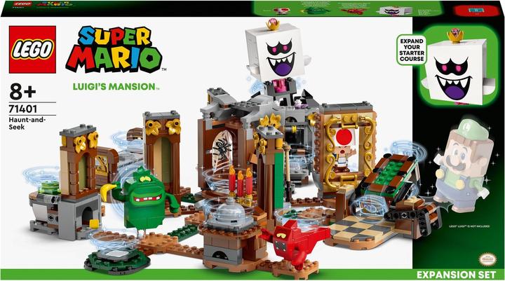 Produktbild LEGO Luigi’s Mansion: Gruseliges Versteckspiel - Erweiterungsset (71401, LEGO Super Mario)