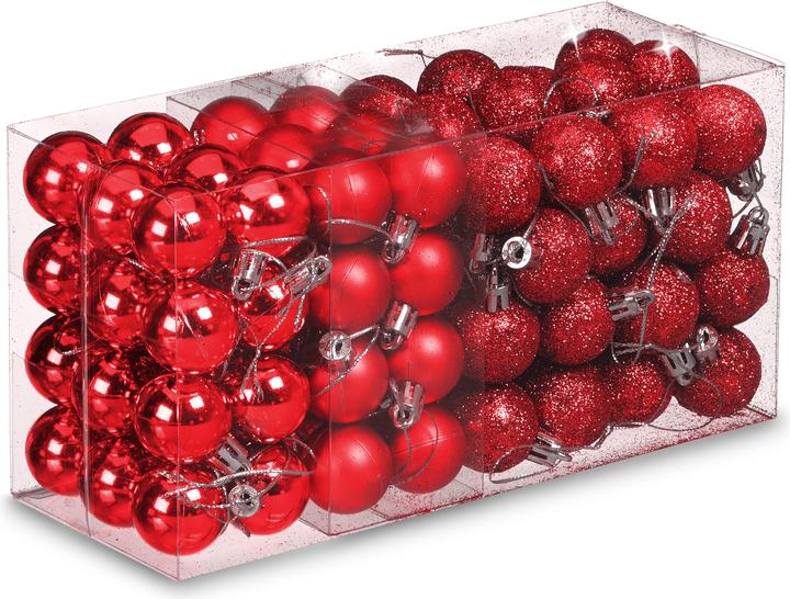 Actual product image Relaxdays 96-piece Christmas baubles set (96 -part)