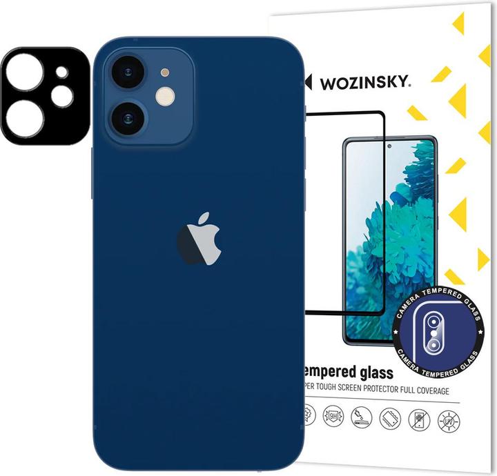 Image du produit Wozinsky Verre trempé 9H pour appareil photo complet iPhone 12 (1 pièce(s), Apple iPhone 12)
