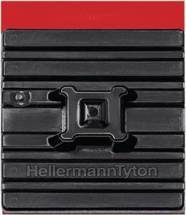 Image du produit HellermannTyton Flextack mount white 28 x 28mm (Boucles de fixation, 28 mm, 100 pcs)