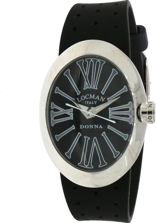 Locman Italy Damenuhr Donna schwarz Ref. 0410 (Analoguhr, 34.50 mm)