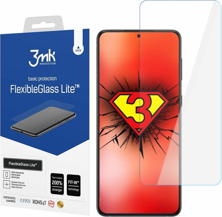 Actual product image 3MK Samsung Galaxy S22+ 5G - FlexibleGlass Lite? (1 Piece, Samsung Galaxy S22+)