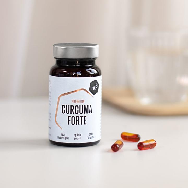 Actual product image nu3 Curcuma Forte (60 Piece, Capsules, 60 g)