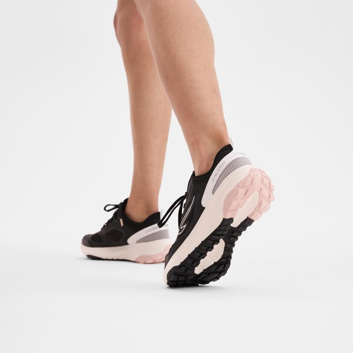 Actual product image Kalenji Kiprun JF190 Women's Running and Trail Shoes - Black/Pink (42)