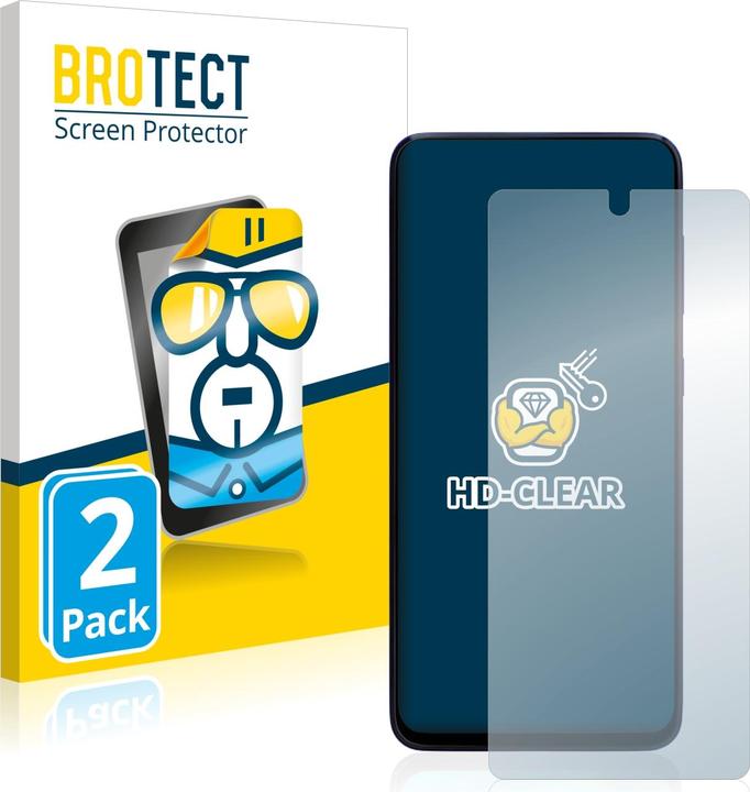 Produktbild BROTECT Schutzfolie Displayschutz Klar (2 Stück, Samsung Galaxy M51)