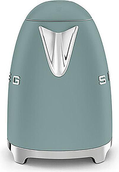 Actual product image Smeg KLF03EGMEU Kettle Emerald Green, 50s Style Aesthetics (1.70 l, EU plug)