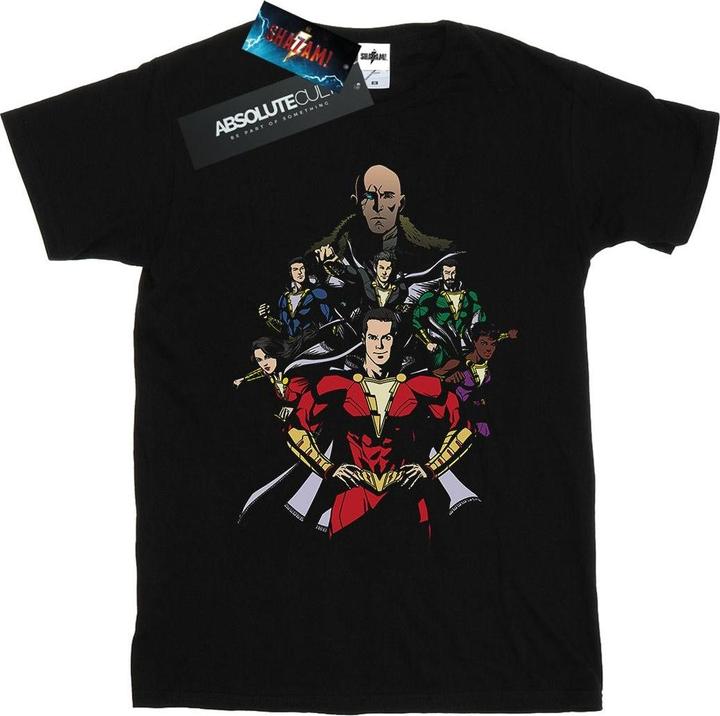 Image du produit - T-shirt SHAZAM TEAM UP - Homme (M)