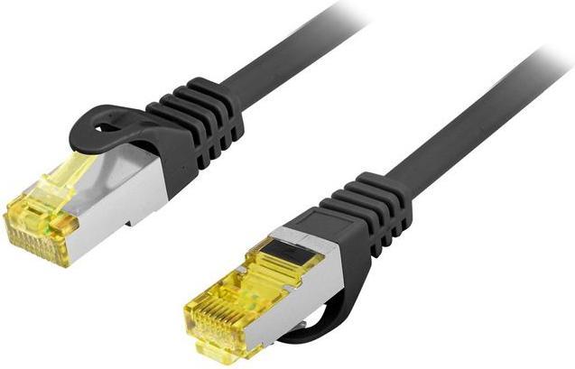 equip Patchkabel Cat6A S/FTP 2xRJ45 10.0m Outdoor schwarz (S/FTP, CAT6a, 10 m)