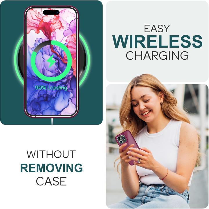 Image du produit Nalia Étui hybride Matt Transparent Frosted (Apple iPhone 15 Pro)