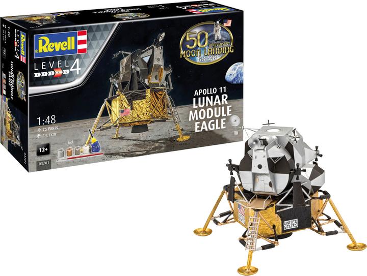 Actual product image Revell Apollo 11 Lunar Module Eagle