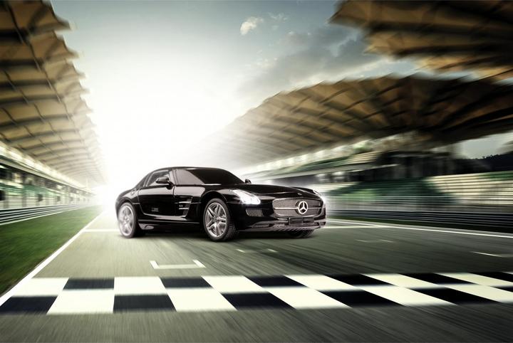 Image du produit Carson 1:24 M.-Benz SLS AMG 2.4G 100% RTR schwa