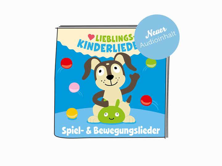Actual product image Tonies 30 Favourite children's songs Game Motion songs (German)