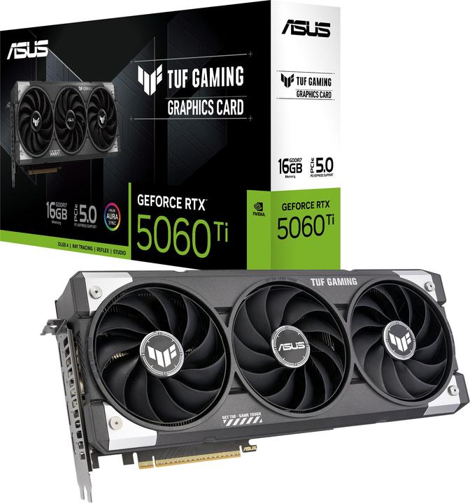 Produktbild ASUS TUF Gaming GeForce RTX 5060 Ti (16 GB)