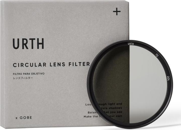 Image du produit Urth Filtre d'objectif polarisant circulaire (CPL) 72mm (Plus+) (Filtre polarisant)