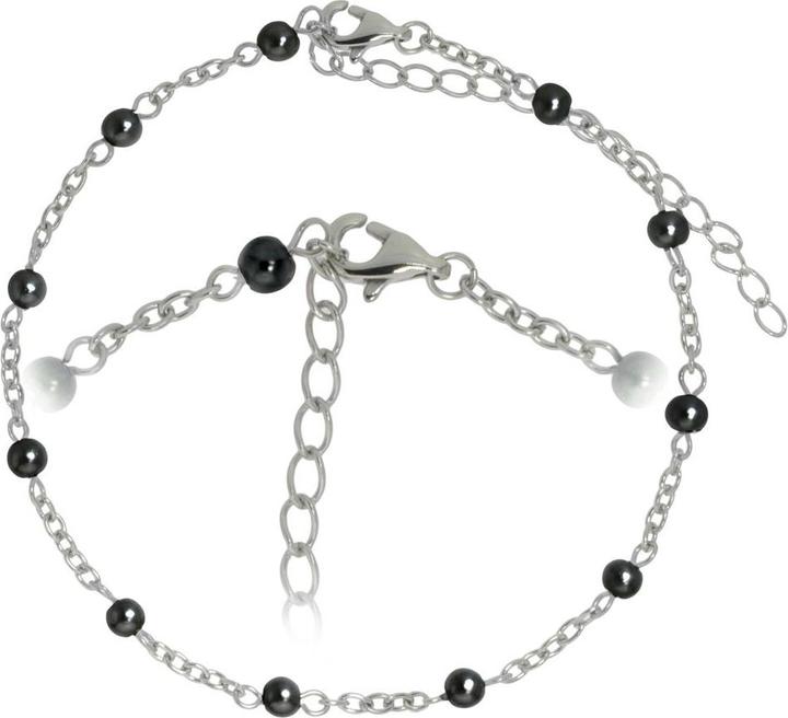 Produktbild Bijouteria Fusskettchen (Stahl, Synthetische Perle, 28 cm)