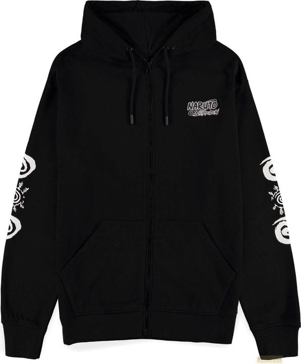 Difuzed NARUTO SHIPPUDEN - Naruto - Pull à Capuche Zipper Homme (S) (S)