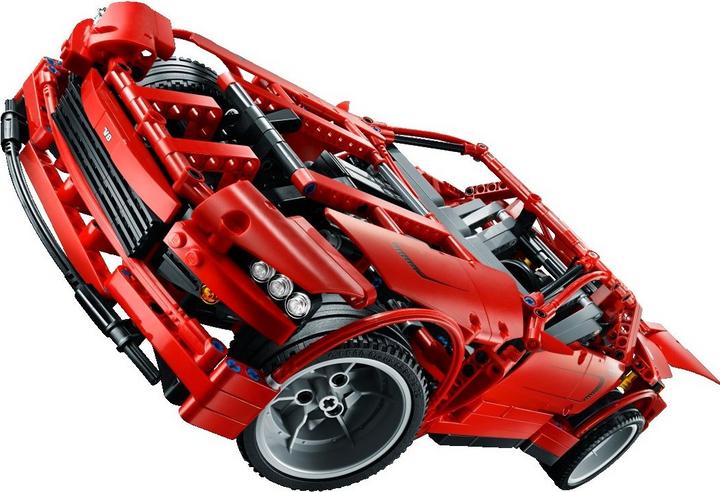 Actual product image LEGO Supercar (8070, LEGO Technic)