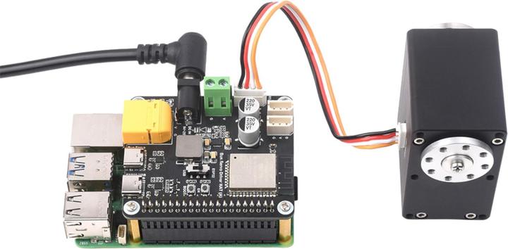Actual product image WaveShare Serial Bus Servo Driver HAT
