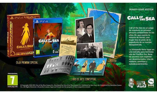 Produktbild Meridiem Games Call of the Sea - Norah"s Diary Edition (PS4)