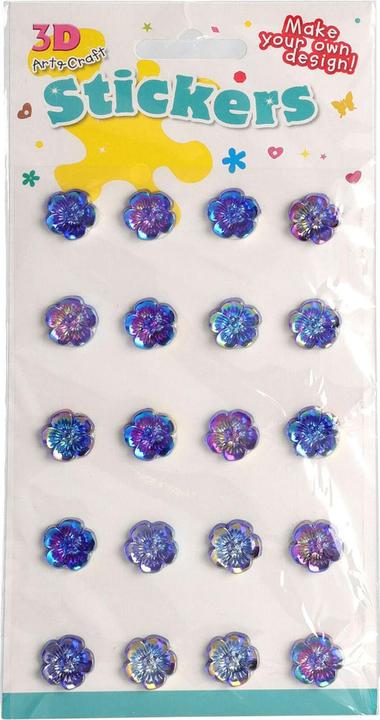 Actual product image Sticker flowers, 20 pcs.