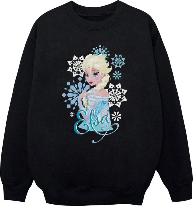 Disney Frozen Elsa Snowflakes Sweatshirt Jungen