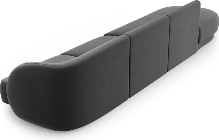 Actual product image Micadoni Boucle Left Sofa, "Miley", 4 Seats, 323x90x70Made in Europe (Modular sofa, 4-seater)