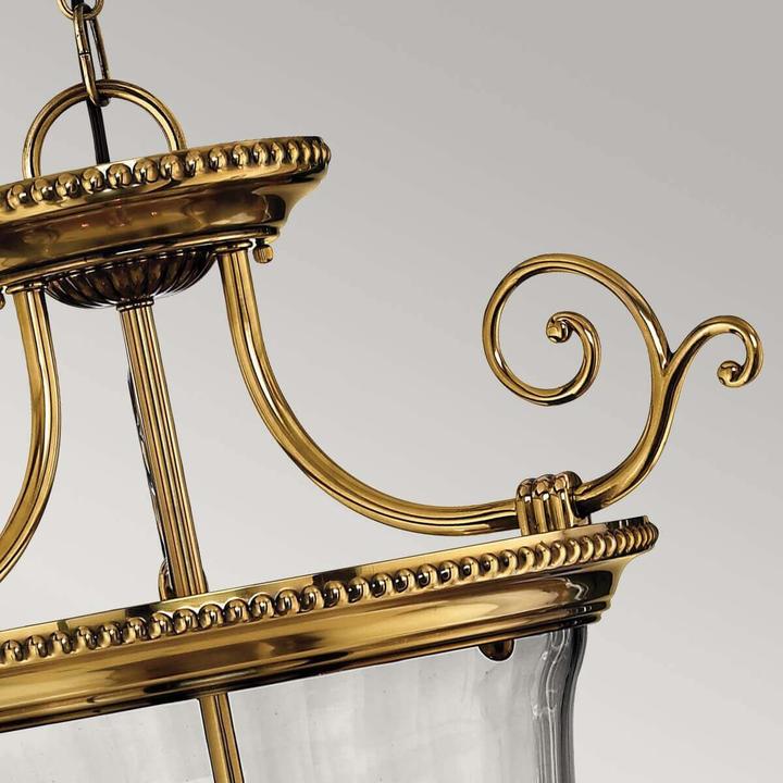 Image du produit Elstead Lighting Cambridge Lampe à suspendre E14 triple 60cm Laiton bruni (E14)