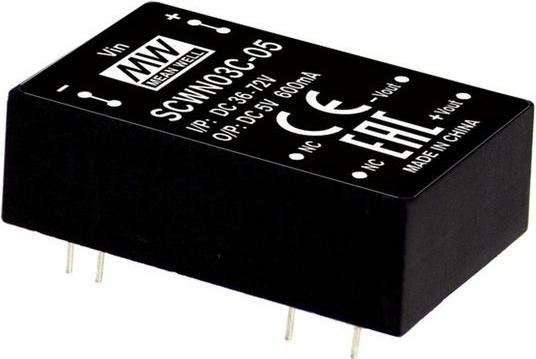Actual product image MeanWell DC/DC converter 18... 36V 24V 200mA 3W