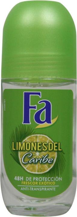 Image du produit Fa LIMONES DEL CARIBE déodorant à bille 50 ml (Roll-on, 50 ml)