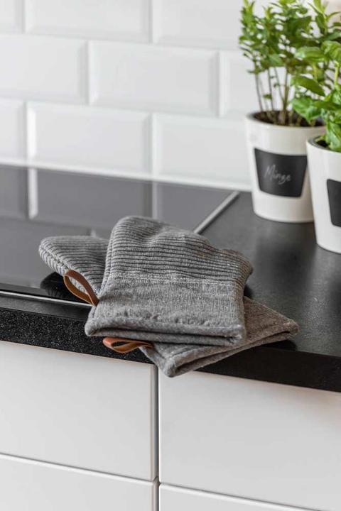 Produktbild Wenko Küchenhandschuh Ada Stripes (Silikon, Baumwolle, Polyester, Viskose)